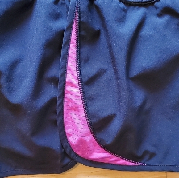 HEAD Black Pink Built-in Briefs Running Athletic Shorts Women's Size Medium - Picture 5 of 8